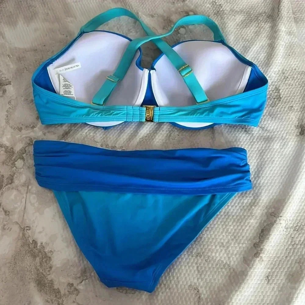 Bleu Rod Beattie Coast To Coast Underwire Molded Bikini Top and Bottom